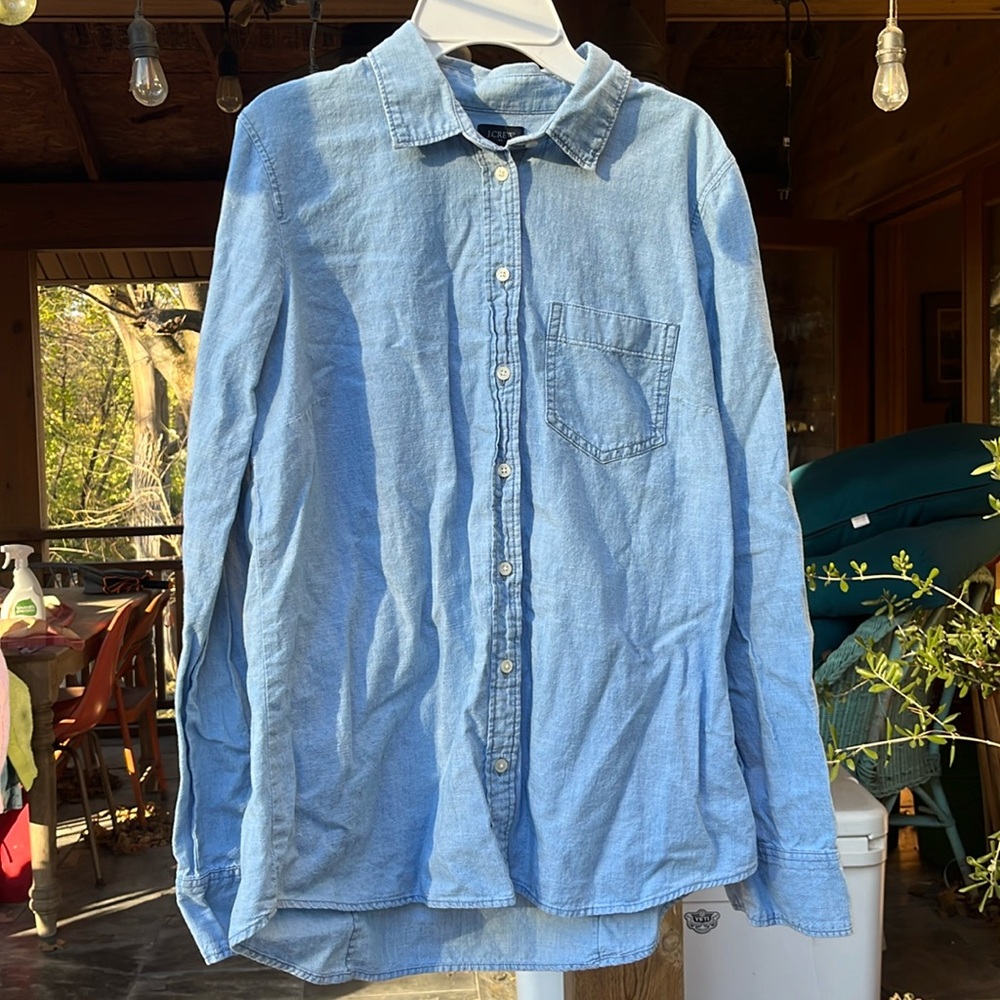J Crew chambray shirt